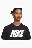 T-Shirt Nike TEE ICON NIKE BLOCK - Black