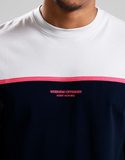 Weekend Offender Studio 54 T-Shirt Navy/Silvertime/Rose