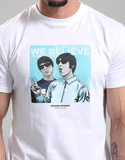 Weekend Offender Believe Graphic T-Shirt White