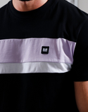 Weekend Offender Crossword T-Shirt Black/Foxglove/White