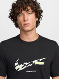 Nike Mens Elite Entry Black Tee