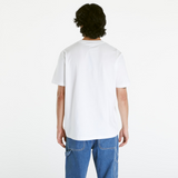 adidas Flames Logo Tee White