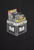 Weekend Offender  5.0 5 MENS BLACK DIGGIN GRAPHIC TEE