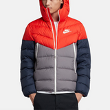 Nike Sportswear Windrunner Down Fill 'Black Red Blue'