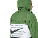 Nike Sportswear Swoosh Green Hooded Jacket