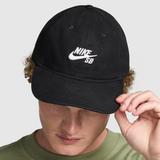 Nike SB Club Cap Lt Black/White