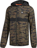 adidas Originals Men's Skateboarding Camo All Over Print Packable Wind Jacket
