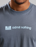 Weekend Offender Admit Nothing T-Shirt Tin/Pale Blue