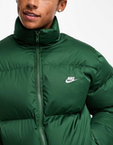 Nike Club Puffer jacket in green
