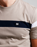 Weekend Offender Le Carre T-Shirt Dark Stone/Navy/White