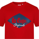 Lee Cooper Logo T-Shirt Red