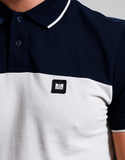 Weekend Offender Lario Polo Shirt Silvertime/Navy