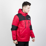 The North Face winter jacket Him Ligt Down Hood red / black