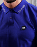 Weekend Offender Colo Polo Shirt New Electric/Silvertime