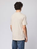 Weekend Offender Cream Isley T-Shirt With Flat Binding