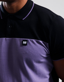 Weekend Offender Lario Polo Shirt Mauve/Black