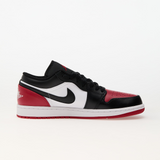 Air Jordan 1 Low White/ Black-Varsity Red-White