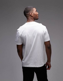 Lacoste t-shirt in white with big classic croc logo print