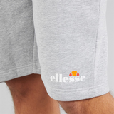 Ellesse Mens Harison Sweat Shorts Light Grey Marl