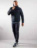 Lyle & Scott Light Weight Puffer Jacket Dark Black