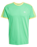 adidas Originals Monogram cali tee in energy green