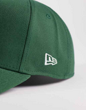New Era NY Yankees E-frame outline script logo cap in dark green