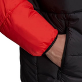 adidas Puffer Men's Down Jacket Red/Black
