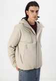 Hollister Co. Hooded Shell Jacket - Light jacket - pure cashmere