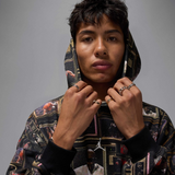 Jordan Brooklyn Fleece Men's Printed Pullover Hoodie