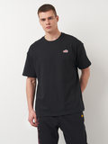 Men's long cotton T-shirt M90 Sneaker Patch  Black