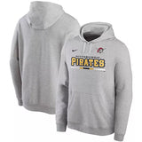 Nike Gray Pittsburgh Pirates Color Bar Club Pullover Hoodie