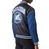 New Era Varsity College Jacket - Satin Los Angeles Dodgers