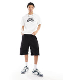 Nike SB - T-shirt met logo in wit