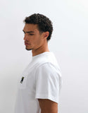 The North Face Mountain logo relaxed t-shirt in white.