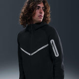 Nike Tech
Men's Full-Zip Fleece Windrunner Jacket with Reflective Design Accent