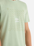 Umbro Mens Frosty Green - Adult Ftbl Box Graphic Tee