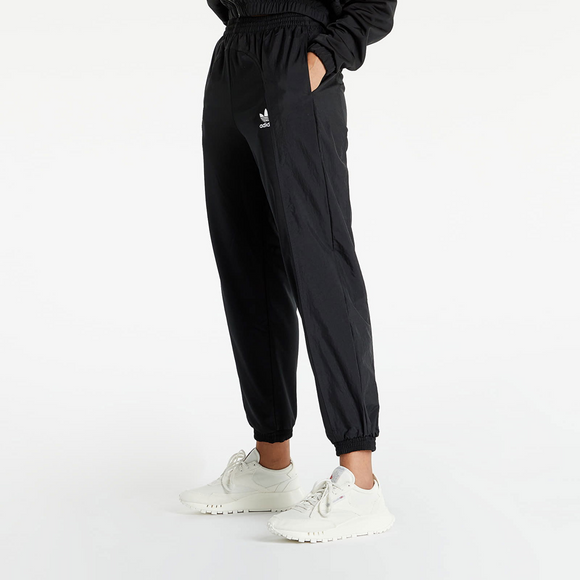 Black adidas Originals Adicolor Split Trefoil Track Pants