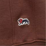 Lonsdale Men's LOGO BROWN TOP WITH ZIP