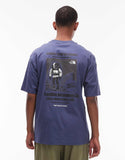 The North Face Expedition backprint oversized t-shirt in blue
