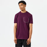 Weekend Offender Sutton Check Detail Pocket T-Shirt