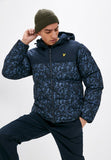 Earth Print Wadded Jacket   Lyle & SCOTT