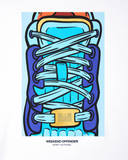 Weekend Offender Laces Graphic T-Shirt White