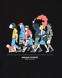 Weekend Offender Everyone Graphic T-Shirt Black