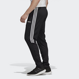 adidas Three-Striped Recreational Training Running Trousers Men's Black