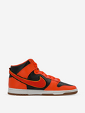 Nike Dunk High Retro sneakers in the "Chenille Swoosh - Safety Orange"