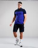 Weekend Offender Lario Polo Shirt New Electric/Navy