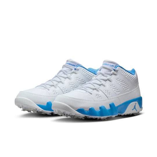 Air Jordan 9 Retro Low Golf 'White University Blue'