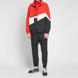 NikeLarge Swoosh Zipper Jacket Black White RedMen's