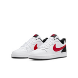 Nike(GS) Nike Court Borough Low 2 'Summit White University Red