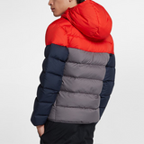 Nike Sportswear Windrunner Down Fill 'Black Red Blue'